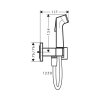 Hansgrohe Bateria Bidette brąz szczotkowany 29233140 
